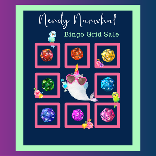 Bingo Grid Sale Slots