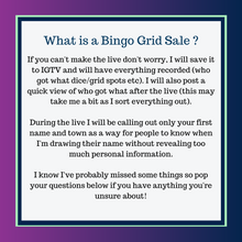 Load image into Gallery viewer, Bingo Grid Sale Slot